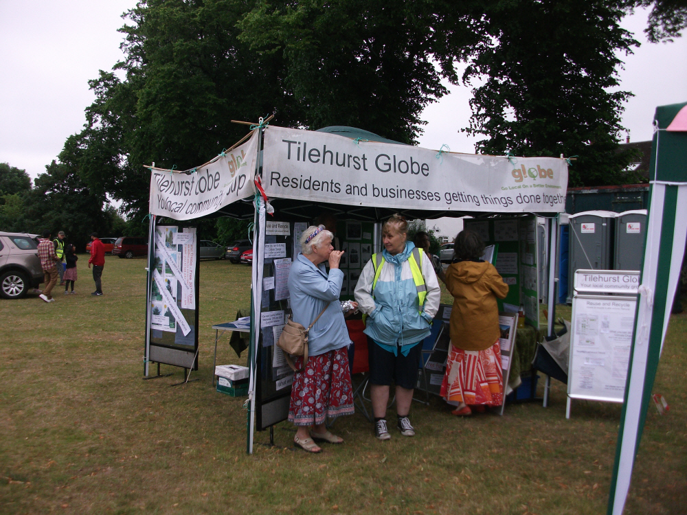 our stall at the fete